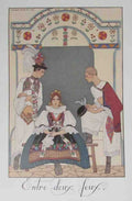 Entre Duex Feux Between Two Fires 16 George Barbier A4 Photo Print