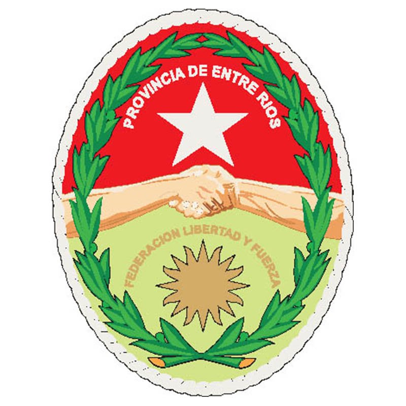 Entrerios Prov Coat Of Arms N6274 A4 Photo Print