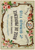 Ephemera Rose de Provence Vintage A4 Photo Print