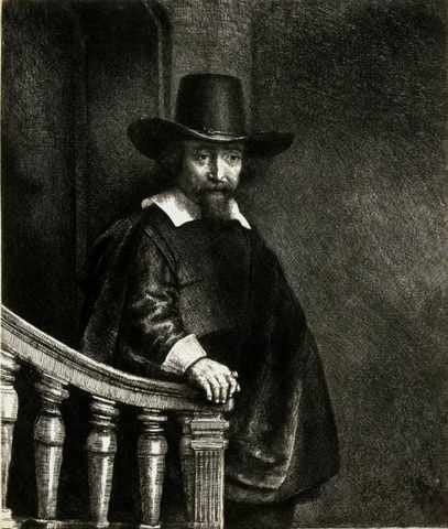 Ephraim Bonus Jewish Physician Sil A4 Photo Print