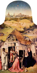 Epiphanytriptych Adoration Of The Magi Bosch A4 Photo Print