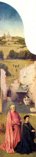 Epiphanytriptych Of Saint Peter And Donors Bosch A4 Photo Print