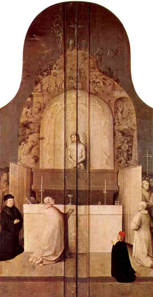 Epiphanytriptych Outer Sides Of The Wings Bosch A4 Photo Print