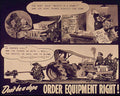 Equipment Parts Inventory Vintage Retro Advert Poster A4 Photo Print