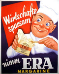 Era Margarine German Food 1 1935 Swiss advert A4 Photo Print