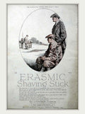 Erasmic Shaving Stick Vintage Retro Advert Poster A4 Photo Print