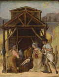 Ercole De' Roberti The Adoration Of The Shepherds A4 Photo Print