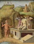 Ercole De' Roberti The Dead Christ A4 Photo Print