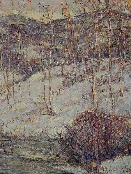 Ernest Lawson Blue Stream No 2 A4 Photo Print