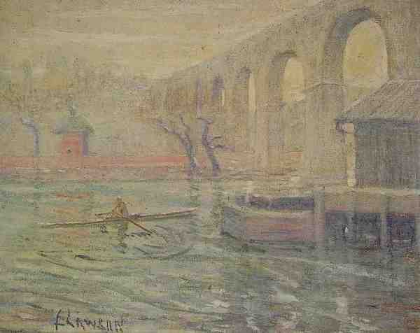 Ernest Lawson High Bridge At Noon A4 Photo Print