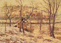 Ernest Lawson Winter On The Harlem River A4 Photo Print