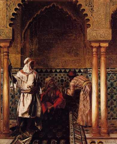 Ernst Rudolph An Arab Sage A4 Photo Print