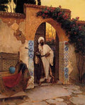 Ernst Rudolph By The Entrance A4 Photo Print