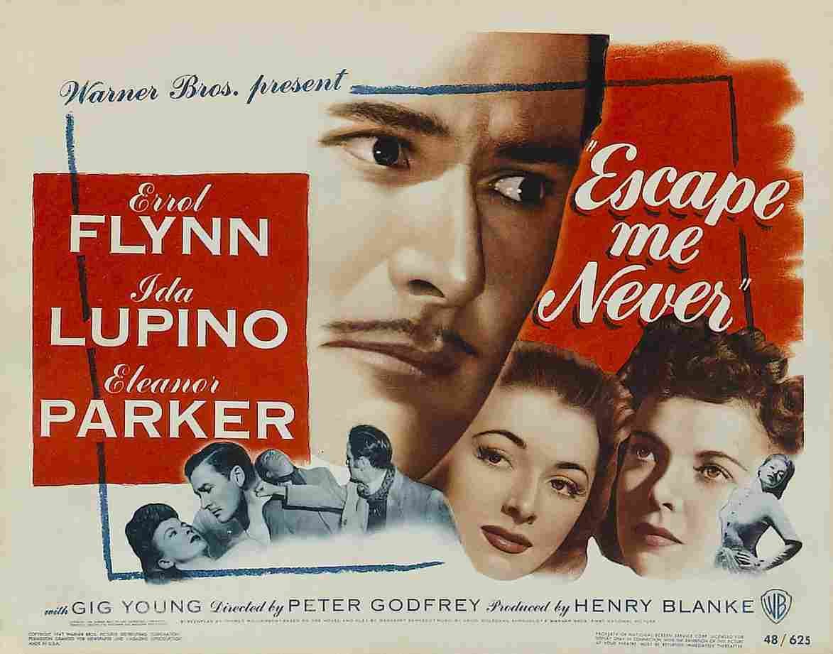 Escape Me Never 1947 03  film star poster A4 Photo Print