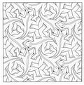 Escher reptiles 2 A4 Photo Print