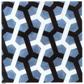 Escher2 102 Twon Interlaced Hexagon A4 Photo Print