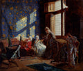 Escosura Ignacio Leon Y The Embroiderers Art A4 Photo Print