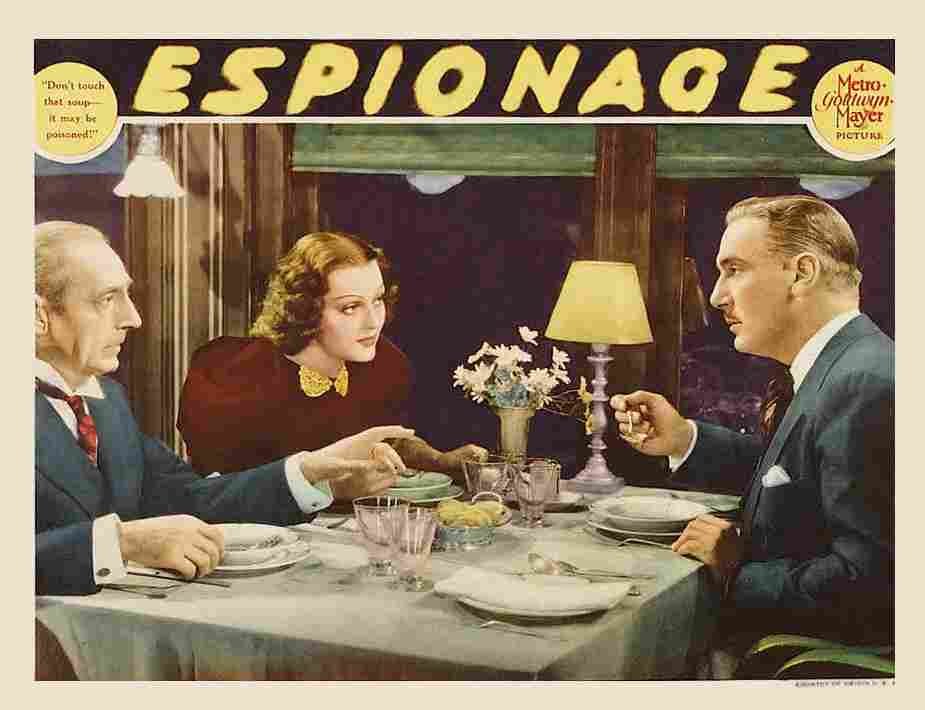 Espionage 1937 04  film star poster A4 Photo Print