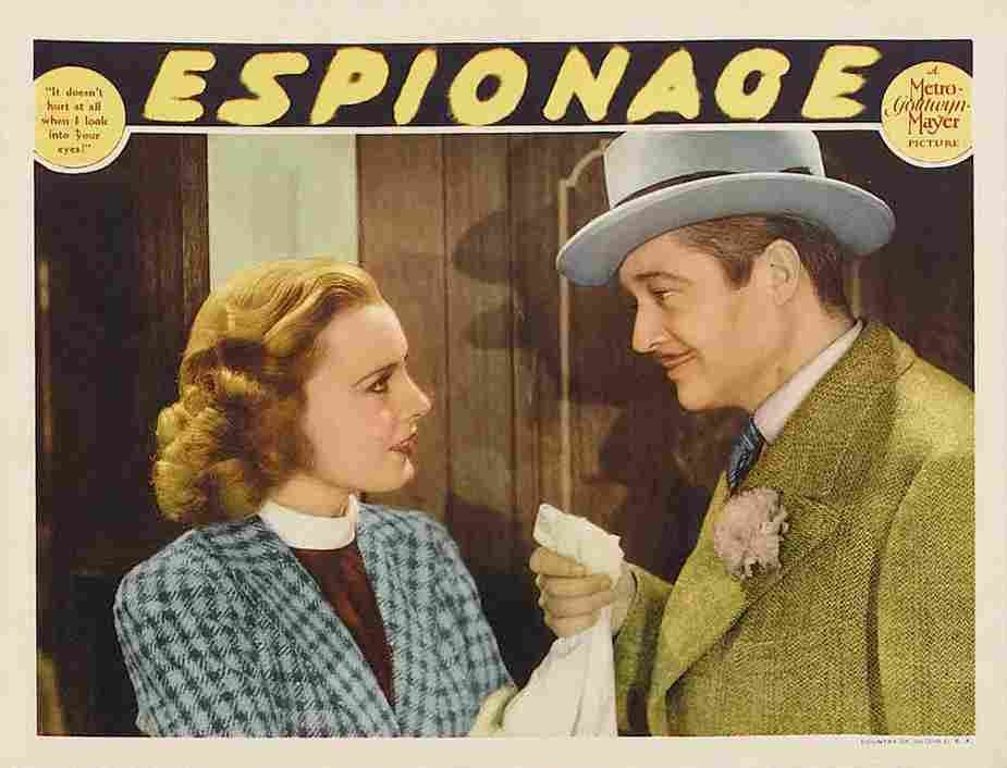 Espionage 1937 05  film star poster A4 Photo Print