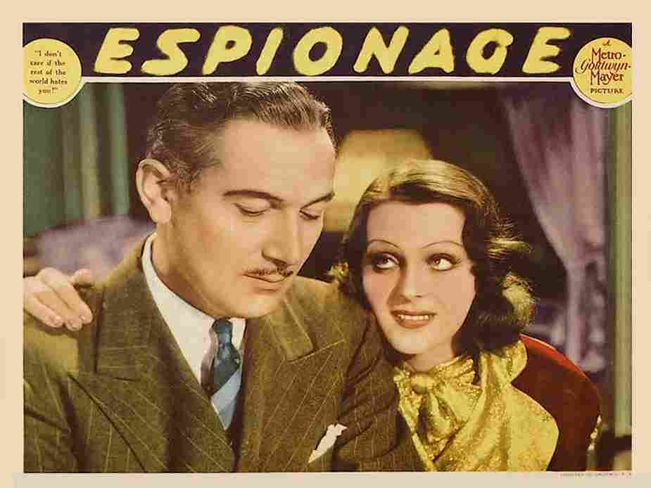 Espionage 1937 06  film star poster A4 Photo Print