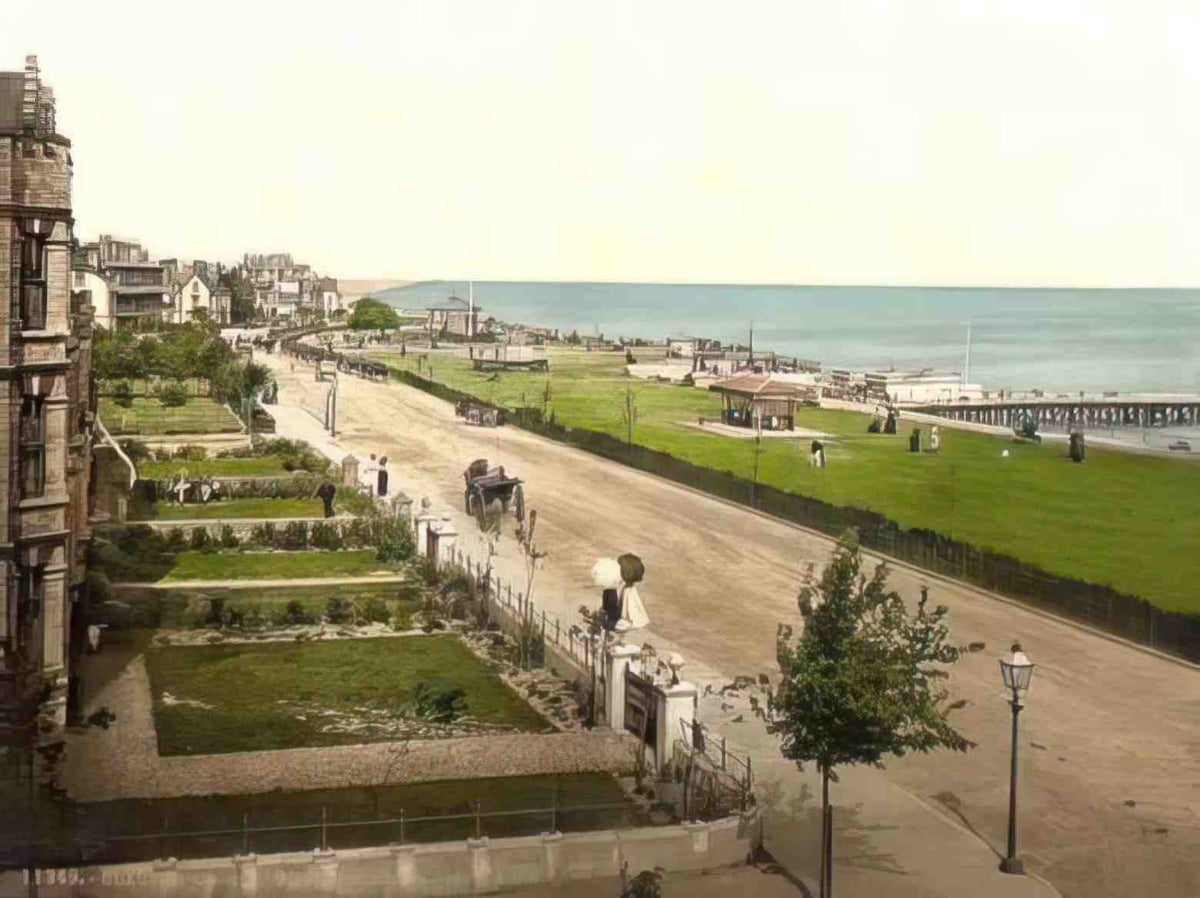 Essex Clacton on Sea View Vintage A4 Photo Print