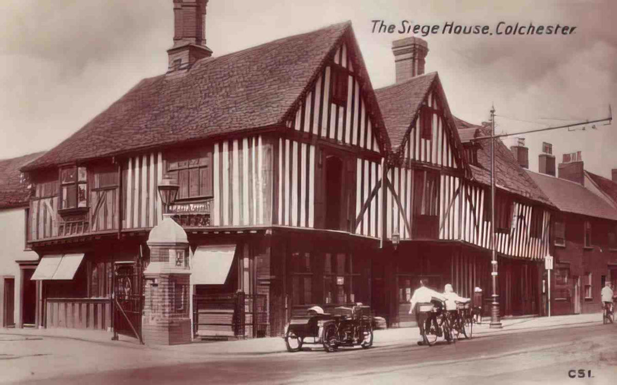 Essex Colchester Siege House Vintage A4 Photo Print