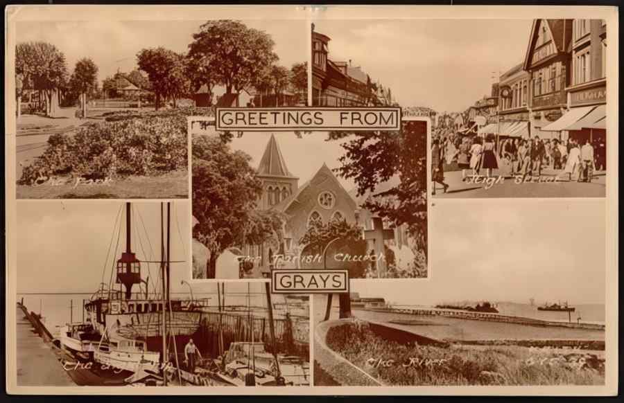 Essex England 20898 Vintage A4 Photo Print
