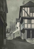 Essex Thaxted The Church and the Guildhall c1930s Vintage A4 Photo Print
