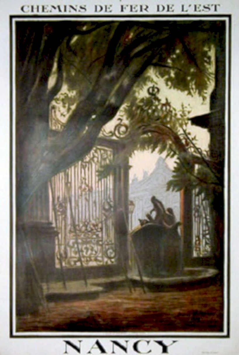 Est Nancy Gate Vintage Retro Advert Poster A4 Photo Print
