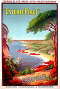 Esterel Vintage Advert A4 Photo Print