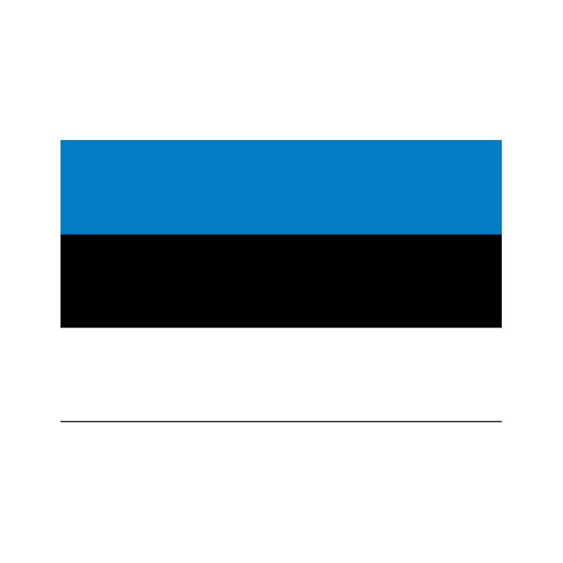 Estonia Flag N1201 A4 Photo Print