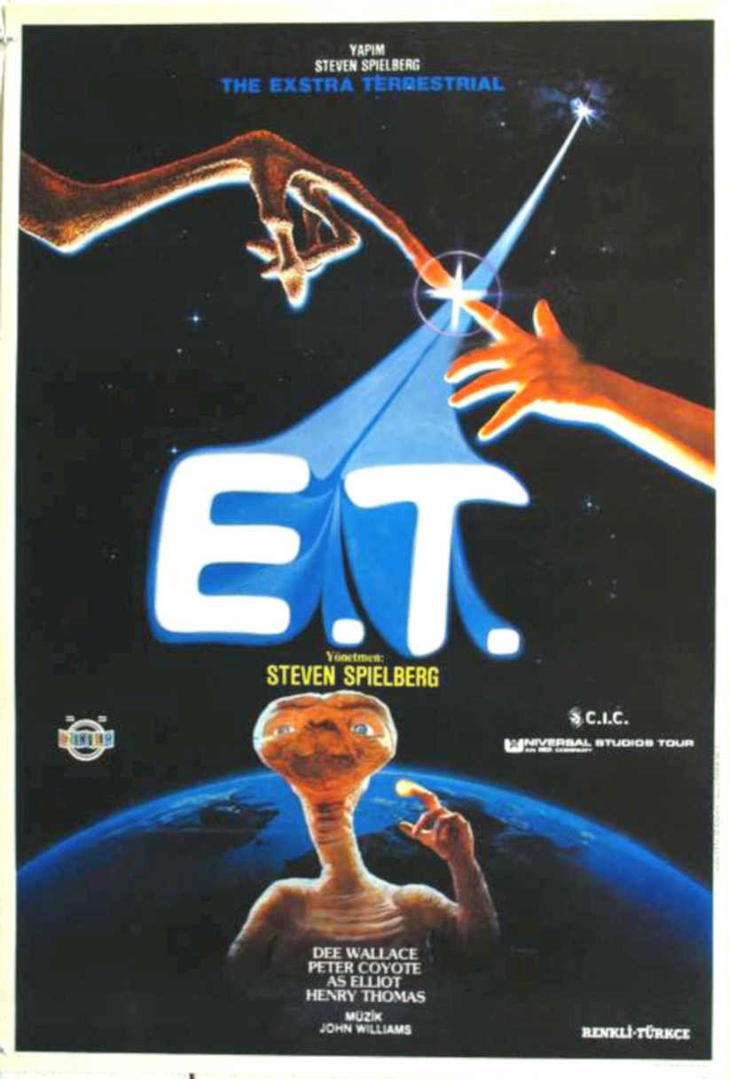 Et Alien Earth Vintage Retro Advert Poster A4 Photo Print