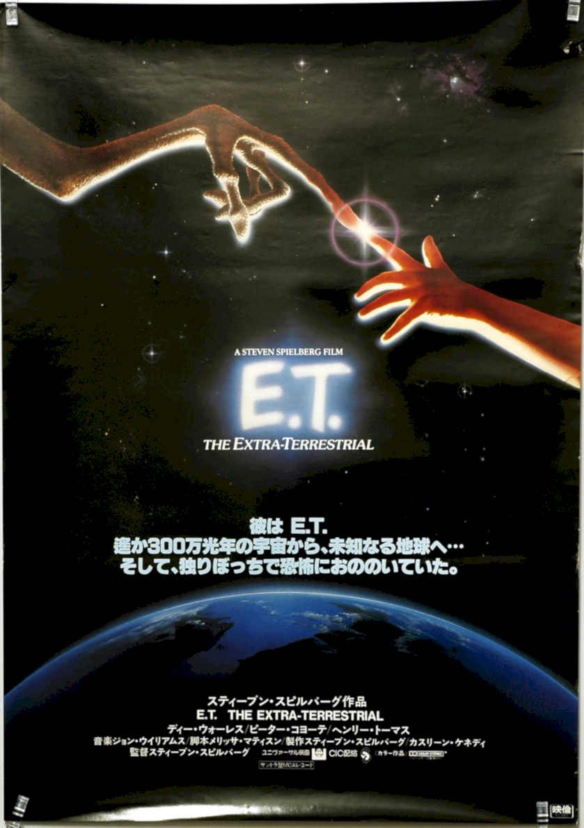 Et Earth Hand Vintage Retro Advert Poster A4 Photo Print