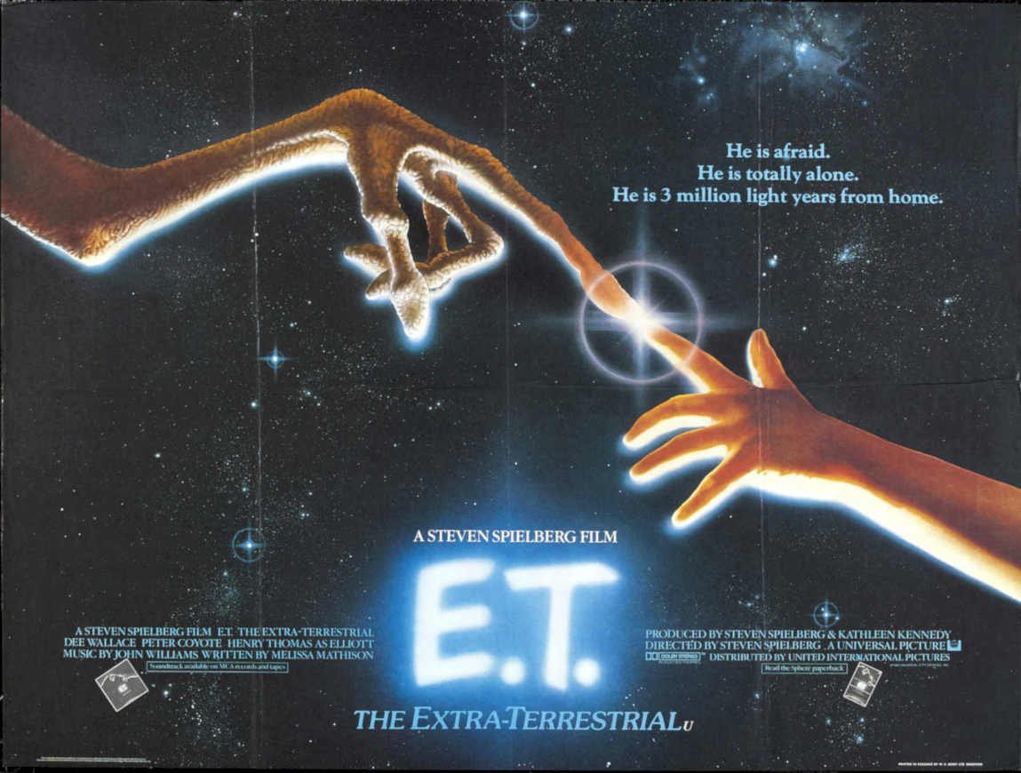 Et Extra Terrestrial 8 Vintage Retro Advert Poster A4 Photo Print