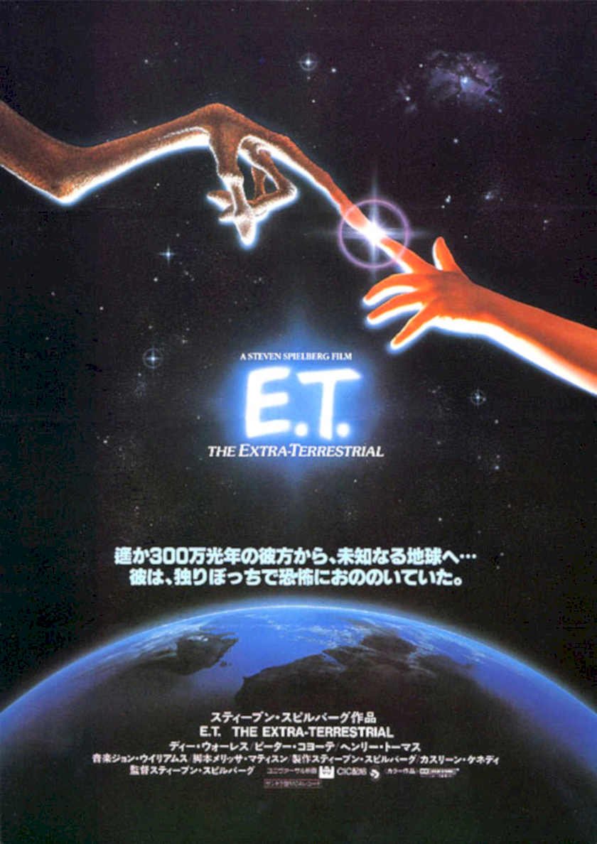 Et Extra Terrestrial 9 Vintage Retro Advert Poster A4 Photo Print