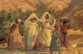 Etienne Dinet Arab Women And Children A4 Photo Print