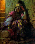 Etienne Dinet Une Ouled Nail A4 Photo Print