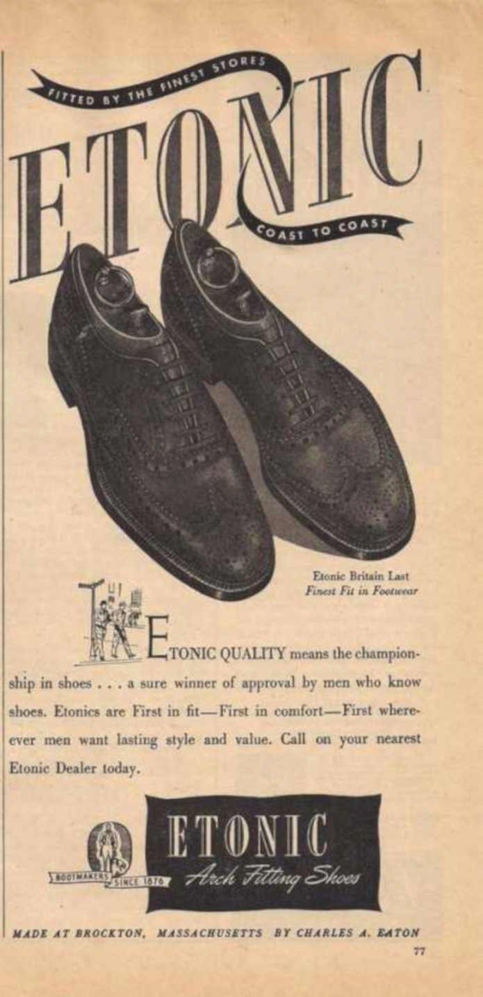 Etonic Arch Fitting Vintage Retro Advert Ads A4 Photo Print
