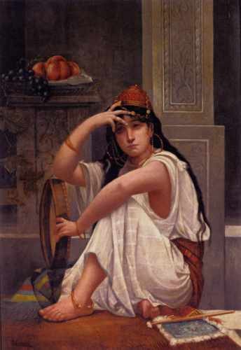 Ettore Cercone Harem Girl A4 Photo Print