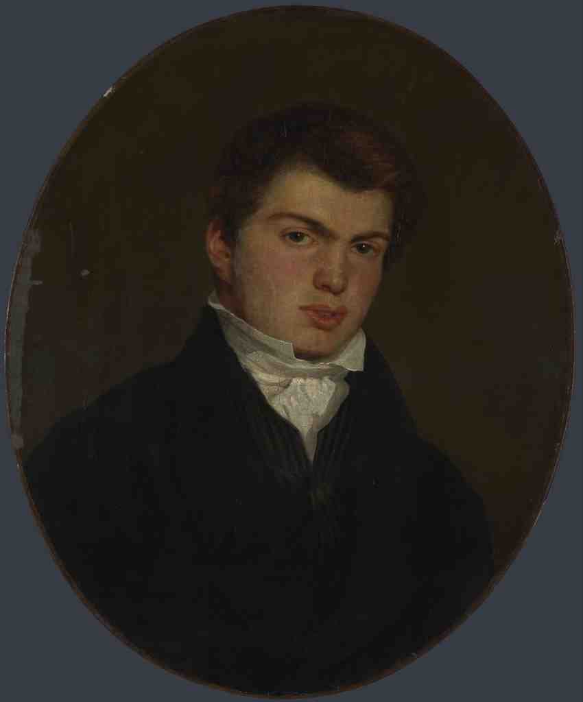 Eugene Delacroix Abel Widmer A4 Photo Print
