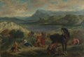 Eugene Delacroix Ovid among the Scythians A4 Photo Print