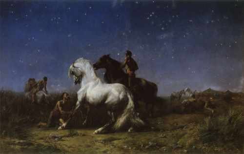Eugene Fromentin Night Robbers A4 Photo Print