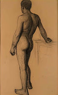 Eugene Jansson eug ne jansson nu de dos Art A4 Photo Print