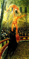 Eugene Jansson eugene jansson circus Art A4 Photo Print