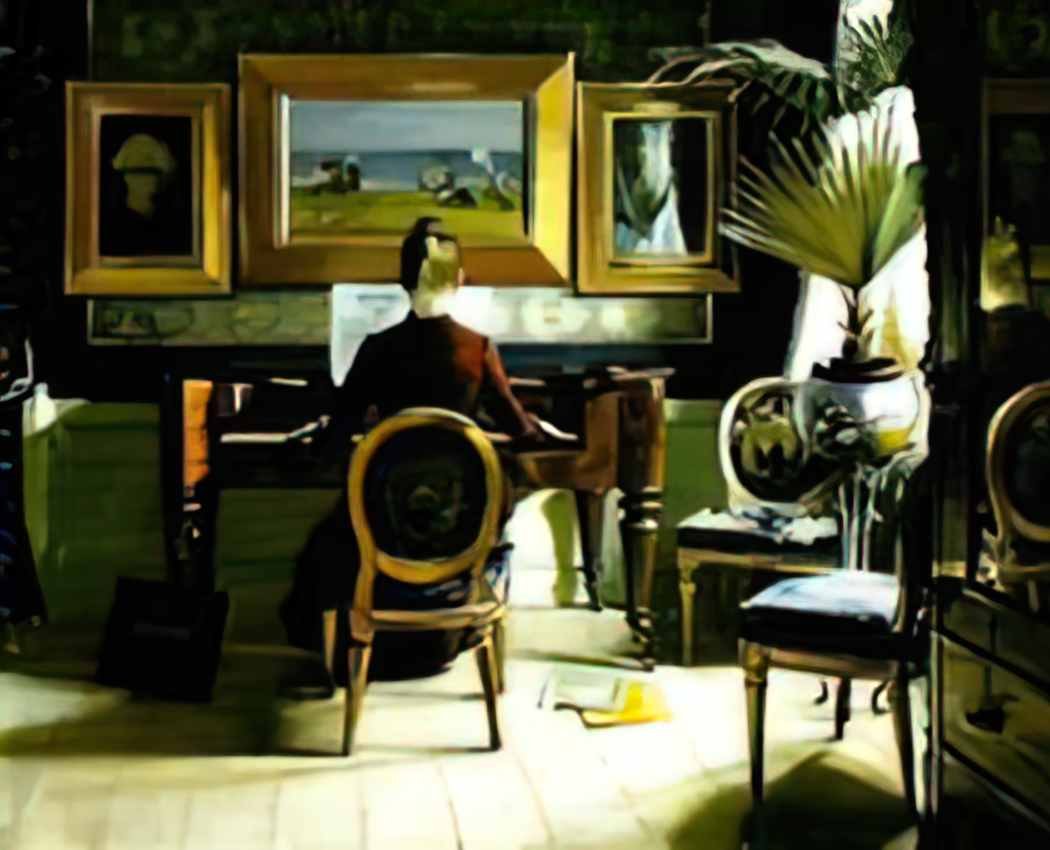 Eugene Jansson eugene jansson piano Art A4 Photo Print