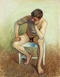 Eugene Jansson jansson nu assis Art A4 Photo Print