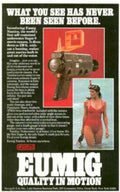 Eumig Nautilus Camera Vintage Retro Advert Ads A4 Photo Print