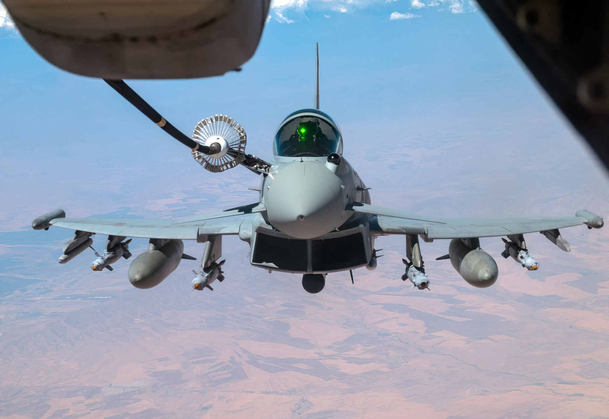 Eurofighter Typhoon Ef2000 Multirole Fighter Aircraft 13 A4 Photo Print