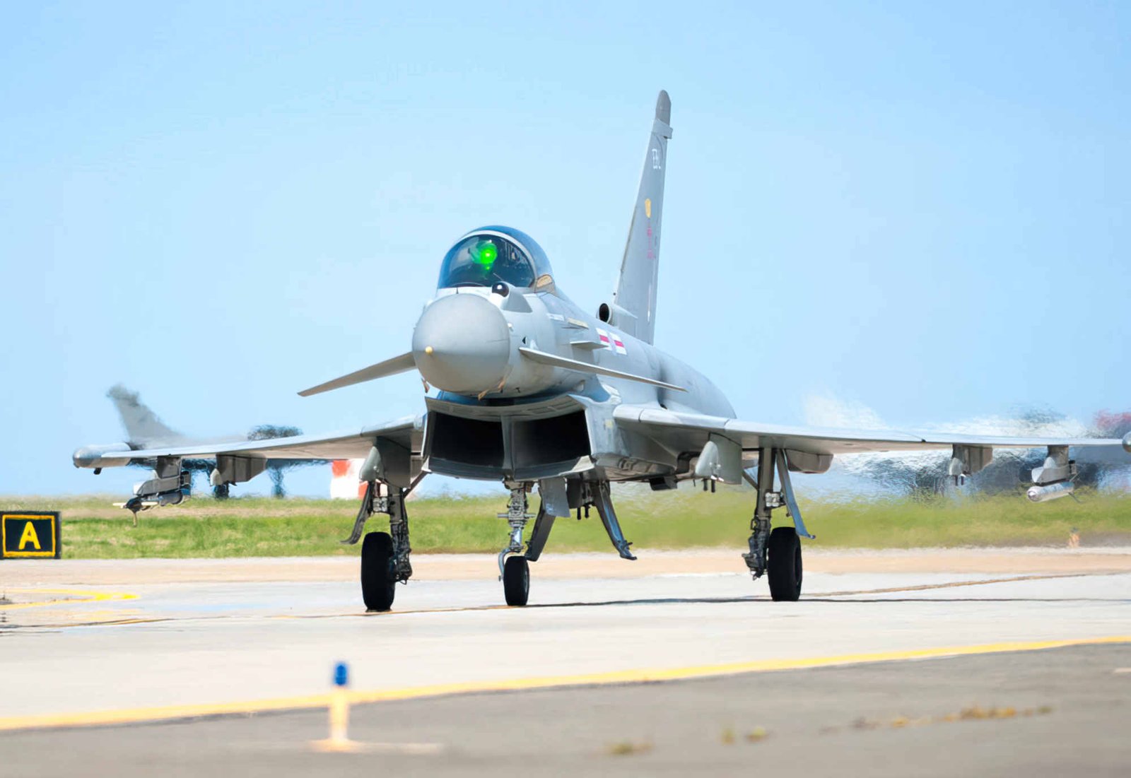 Eurofighter Typhoon Ef2000 Multirole Fighter Aircraft 2 A4 Photo Print