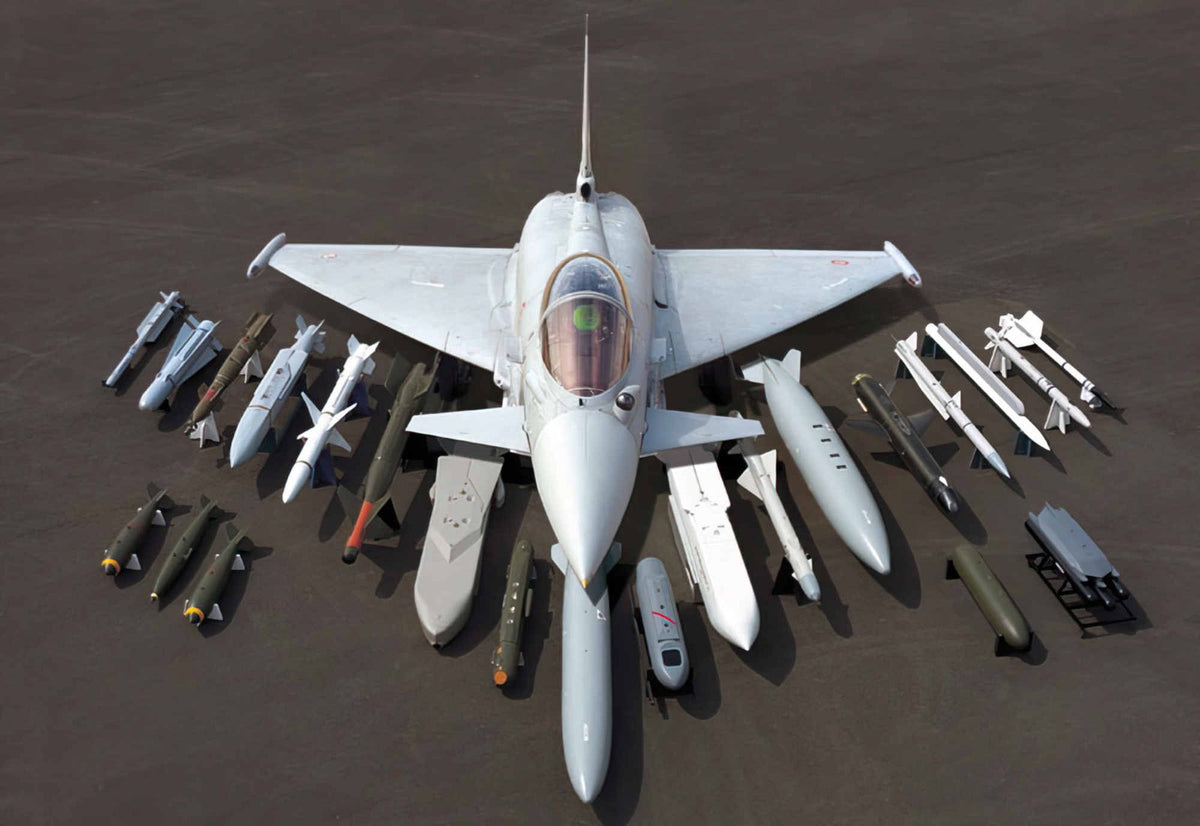 Eurofighter Typhoon Ef2000 Multirole Fighter Aircraft 27 A4 Photo Print